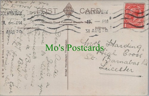 Genealogy postcard harding - postcard:,