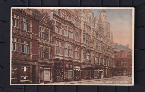 Tucks postcard granby street - tucks,