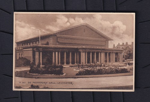 Postcard montfort hall - de,