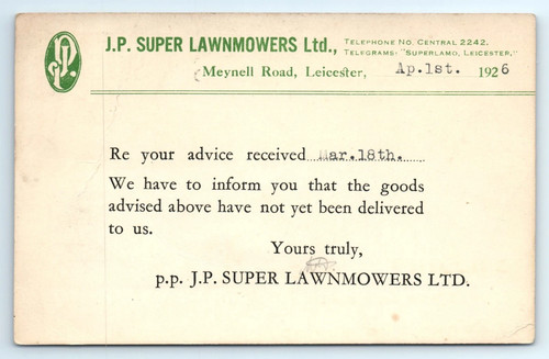 Postcard letterhead super - postcard,