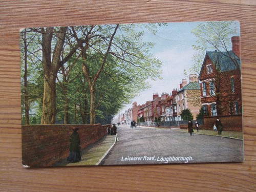 Postcard leicester road - postcard,