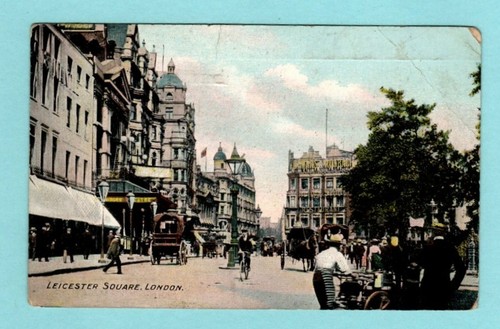 077305 postcard leicester - ,