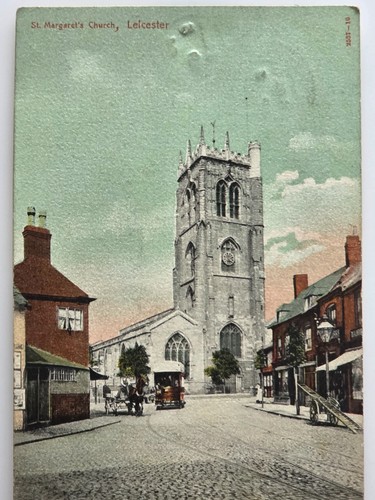 Postcard leicester - postcard,