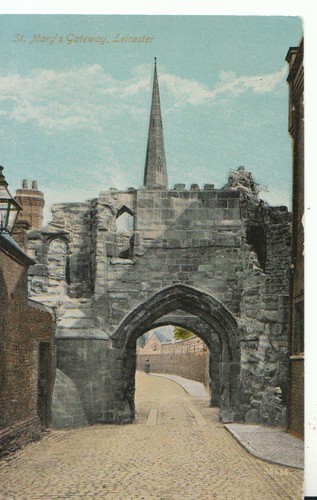 Leicestershire postcard st - leicestershire,
