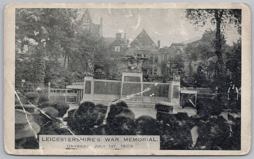 Leicester boer war memorial - war,