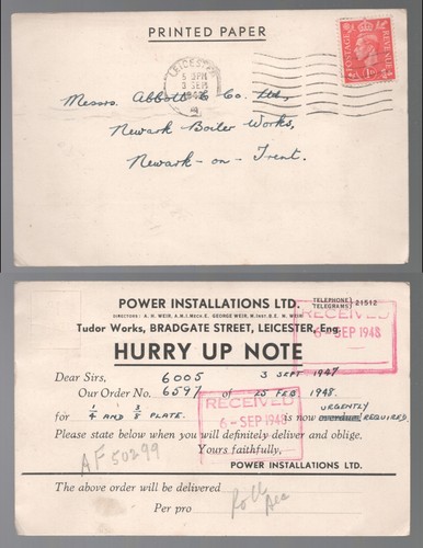 1948 kgvi power installations - 1948,
