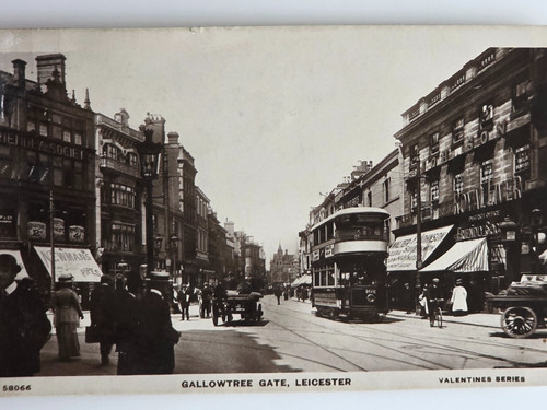 Postcard leicester gallowtree - postcard,