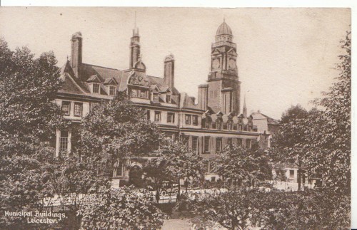 Leicestershire postcard - leicestershire,