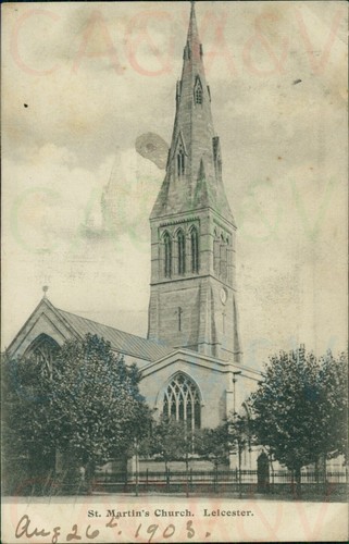 Postcard martins church - postcard, st