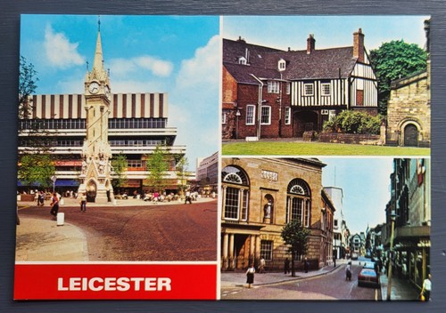 Vintage postcard unused three - postcard,
