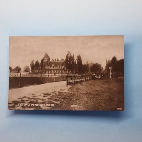 Leicester postcard c1910 real - leicester,