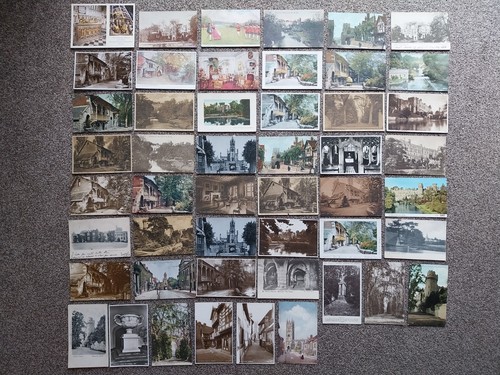 Warwick postcard lot - 49,
