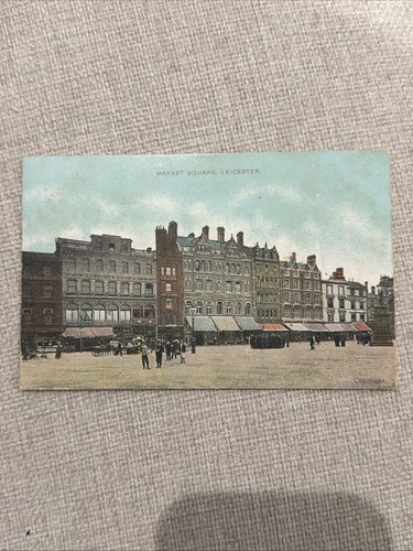 Vintage postcard market - postcard,