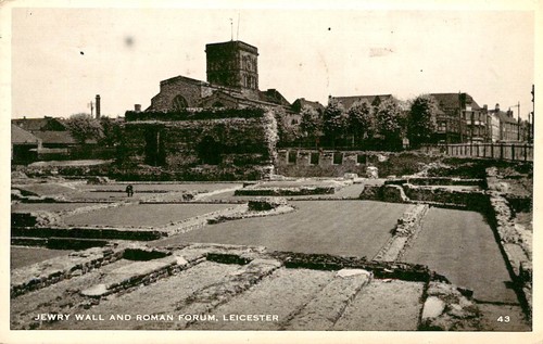 Leicester jewry wall roman - wall,