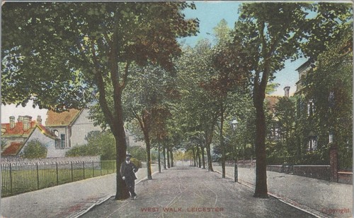 Leicestershire postcard - leicestershire,