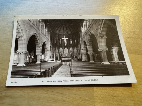 Postcard marks church - st,