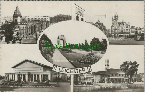 Leicestershire postcard - leicestershire,